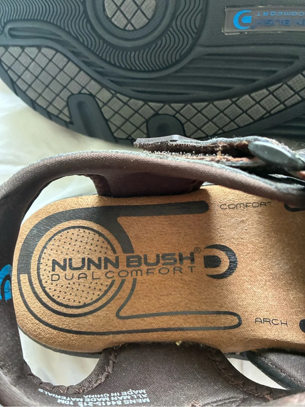 Nunn Bush Brown Men's Fisherman Sandals